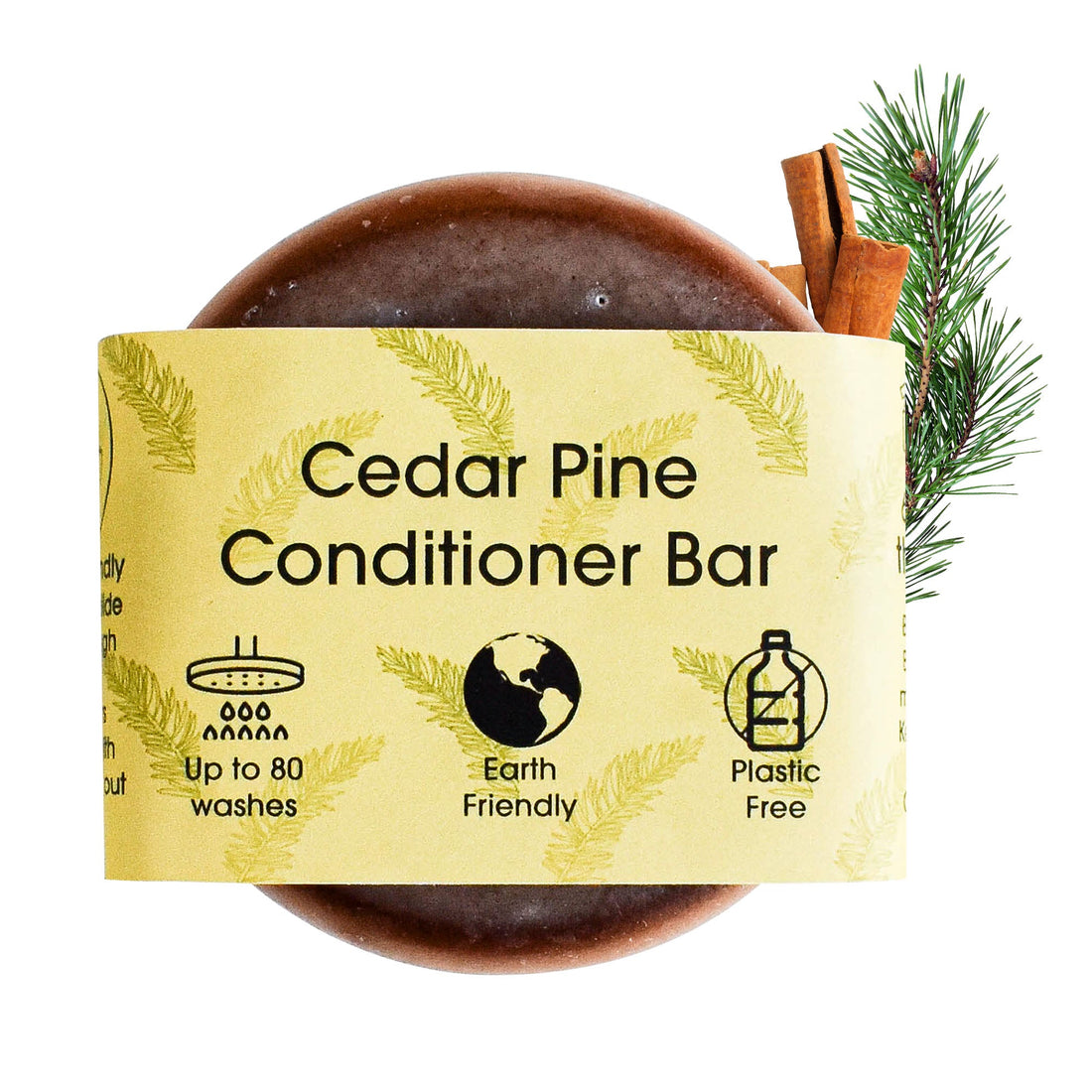 Acondicionador solido Cedro y Piño - The Natural Spa Cosmetic