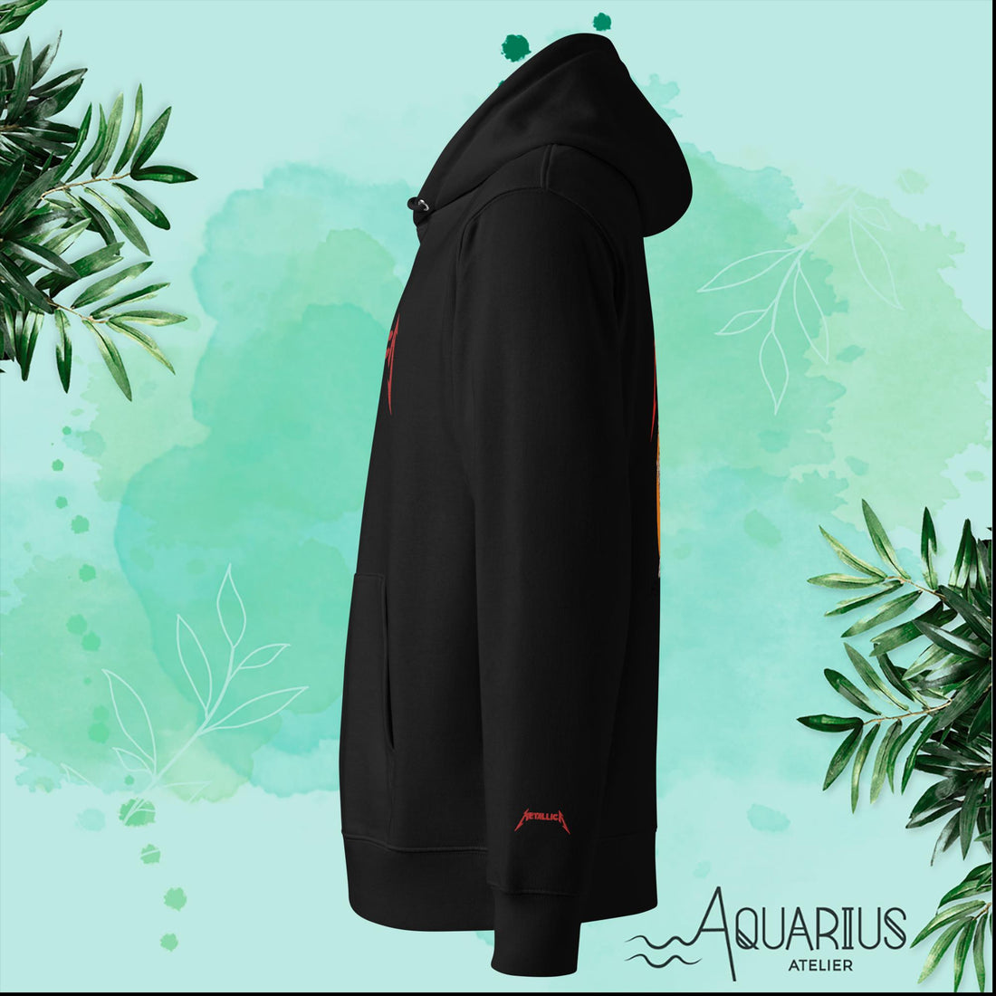 Sudadera Bordada con capucha premium eco unisex